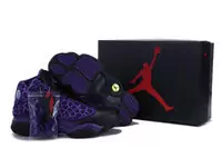 jordan 13 air 2013 chaud man leopard violet noir